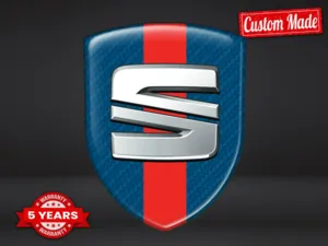 Seat Emblemi Auto Universali Pro Edizione Max Durevoli